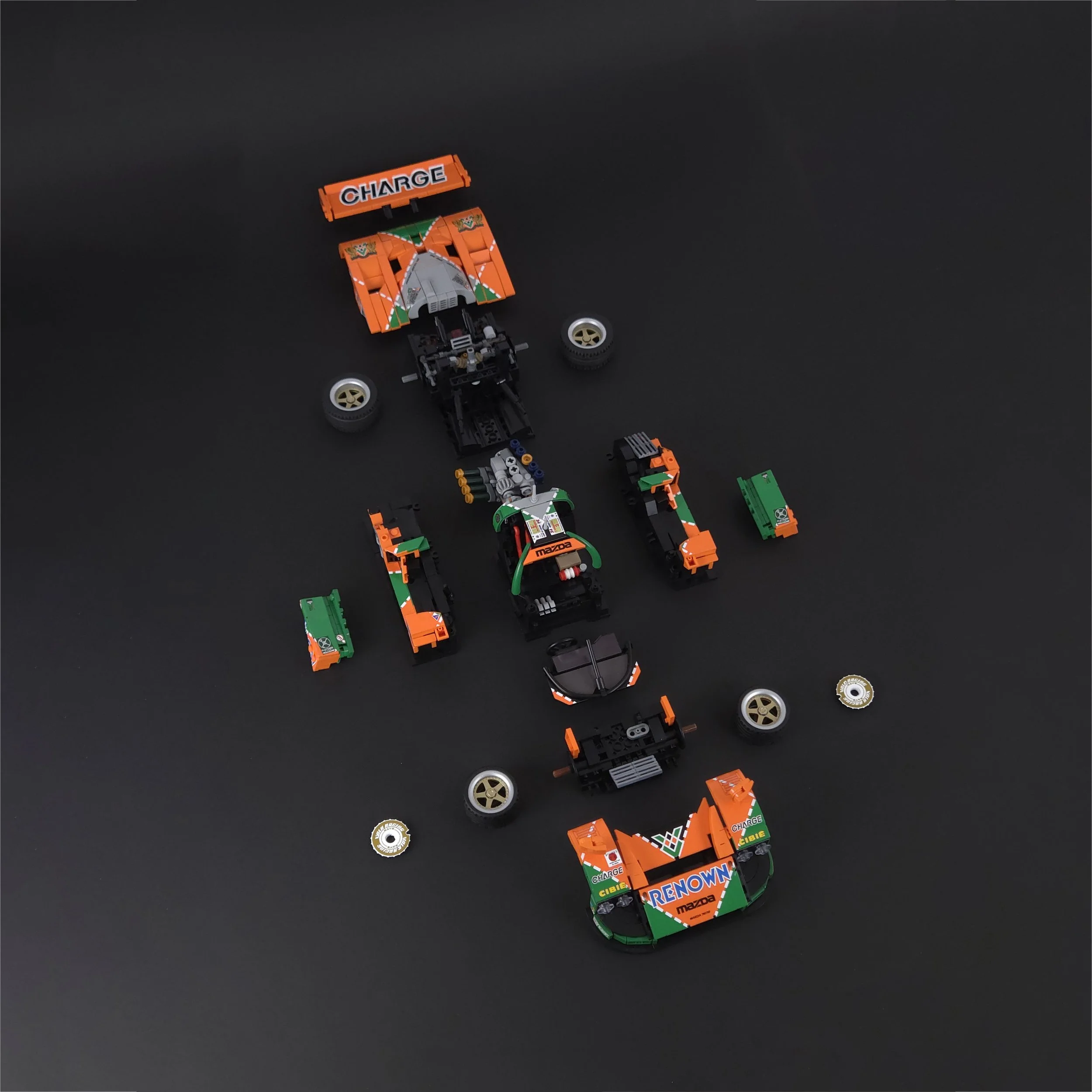 Mazda 787B inspired kit — Pingubricks